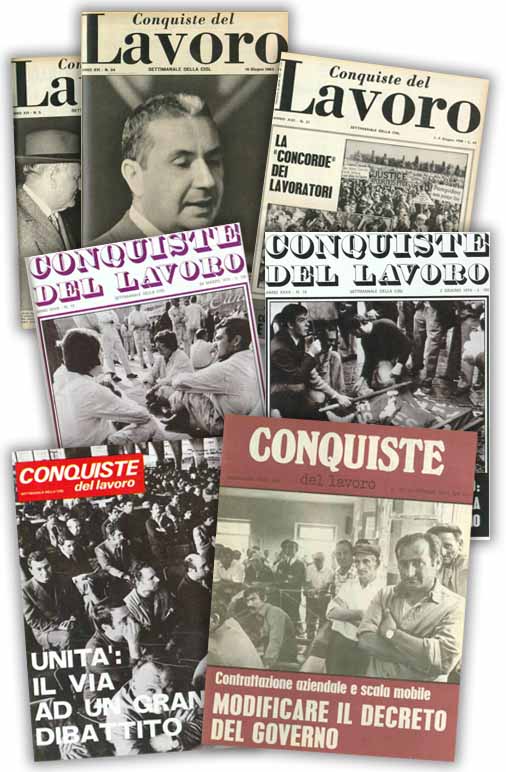 Conquiste del Lavoro della CISL serie storica